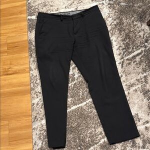 Haggar Black Chinos Straight Leg Classic